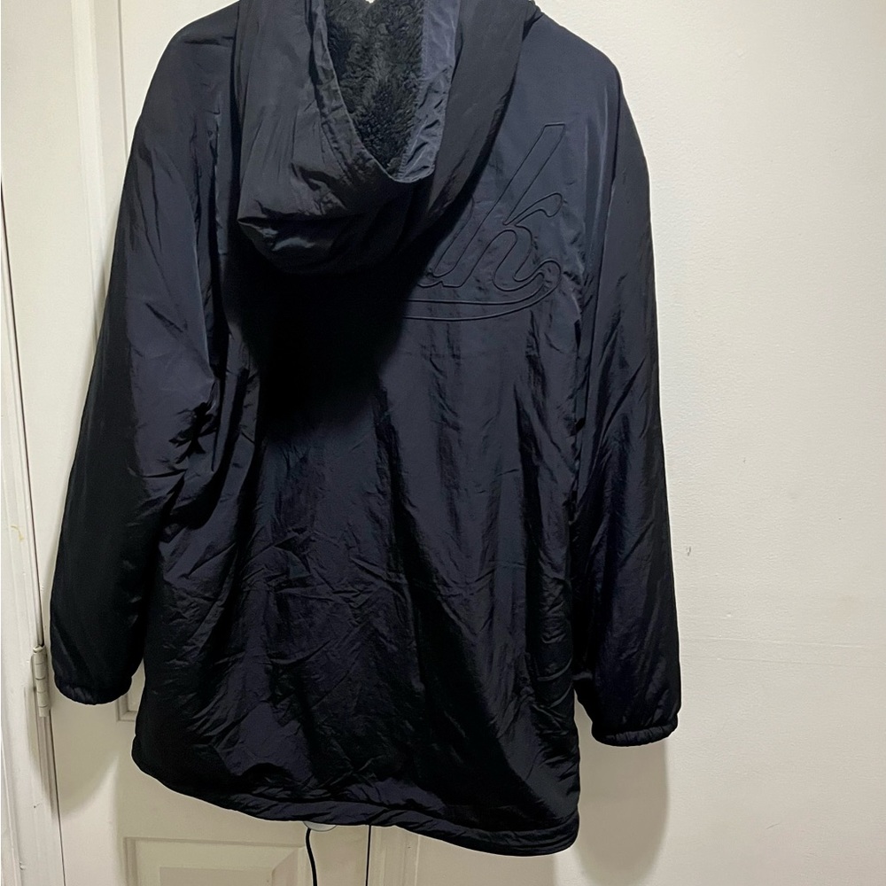 PINK Victoria’s Secret anorak Sherpa lined long coat with hoodie - Picture 9 of 16